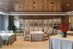 上海未来大厦餐厅定制恒温酒柜